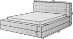 Loruna 140/160/180x200cm – Bild 9