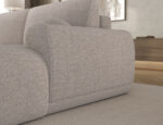 Ecksofa Vianetto mit Schlaffunktion und Bettkasten, beiger Bouclé, universell – Bild 10